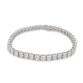 White Gold 3.05 Cttw. Diamond Tennis Bracelet