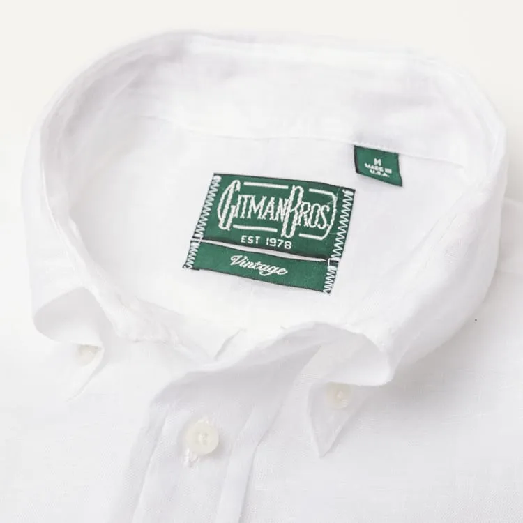White Linen Short Sleeve