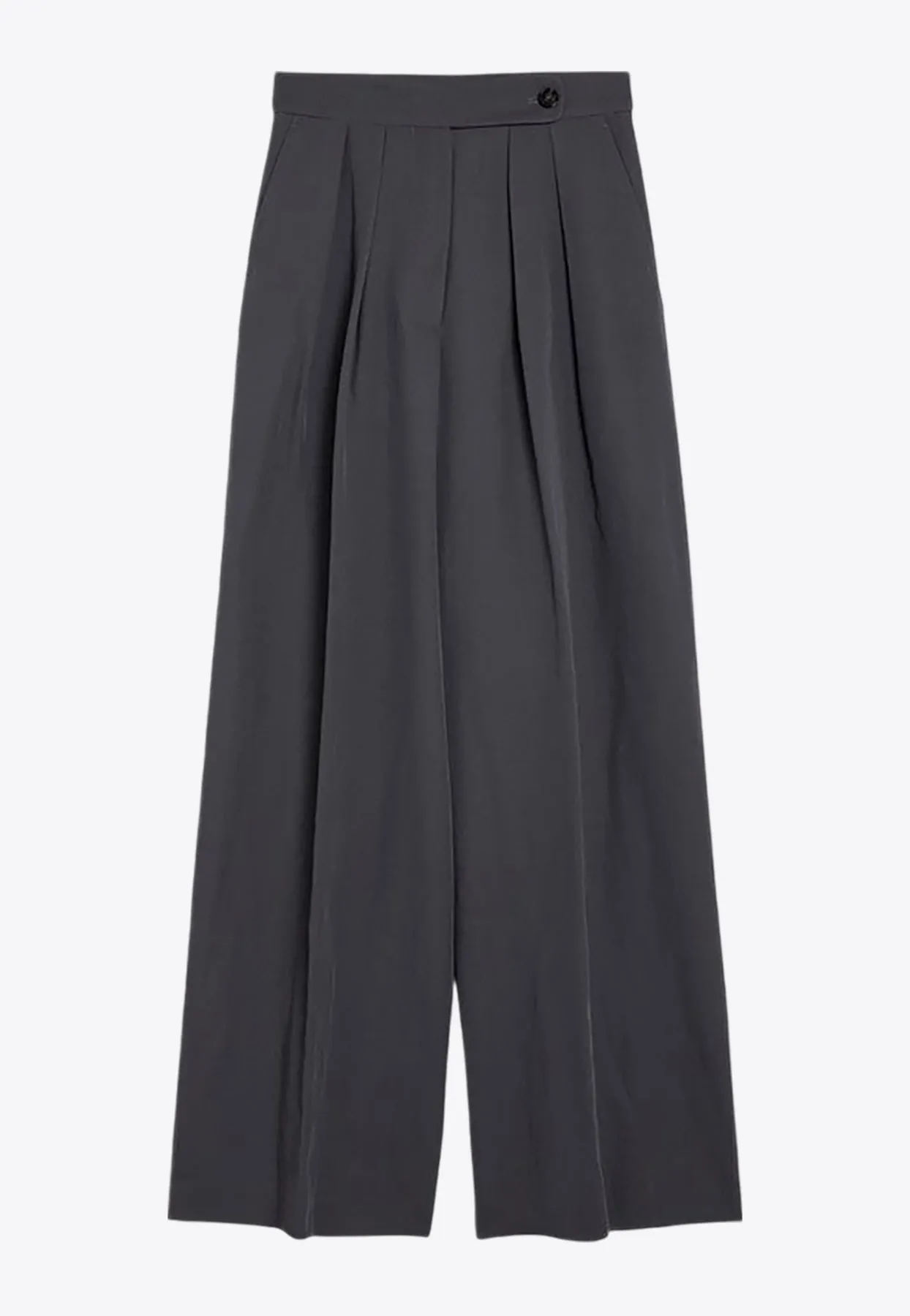 Wide-Leg Tailored Pants