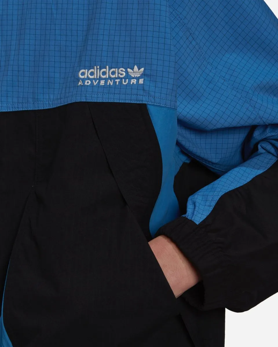 Windbreaker - Black/Blue