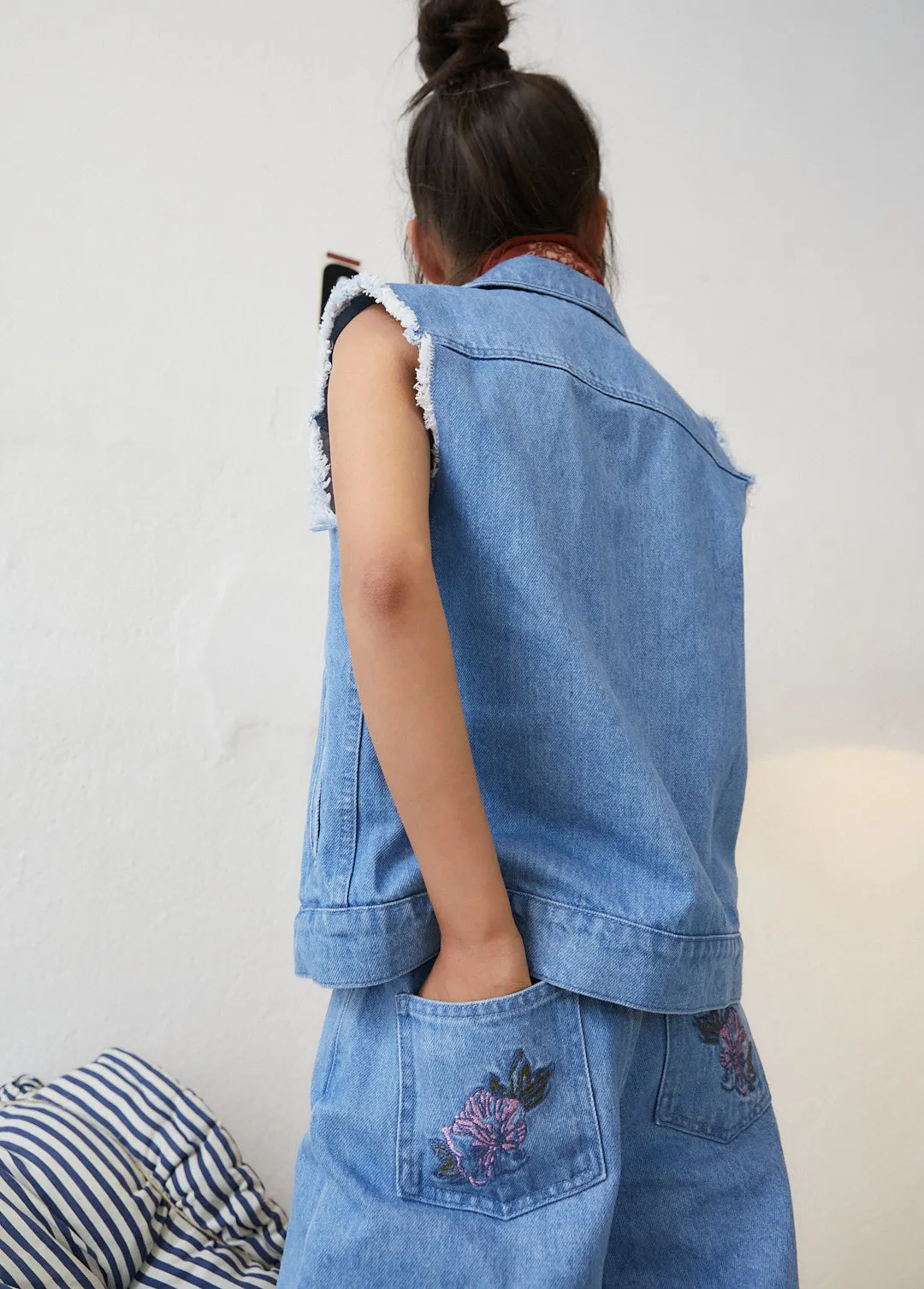 Woodland Denim Waistcoat