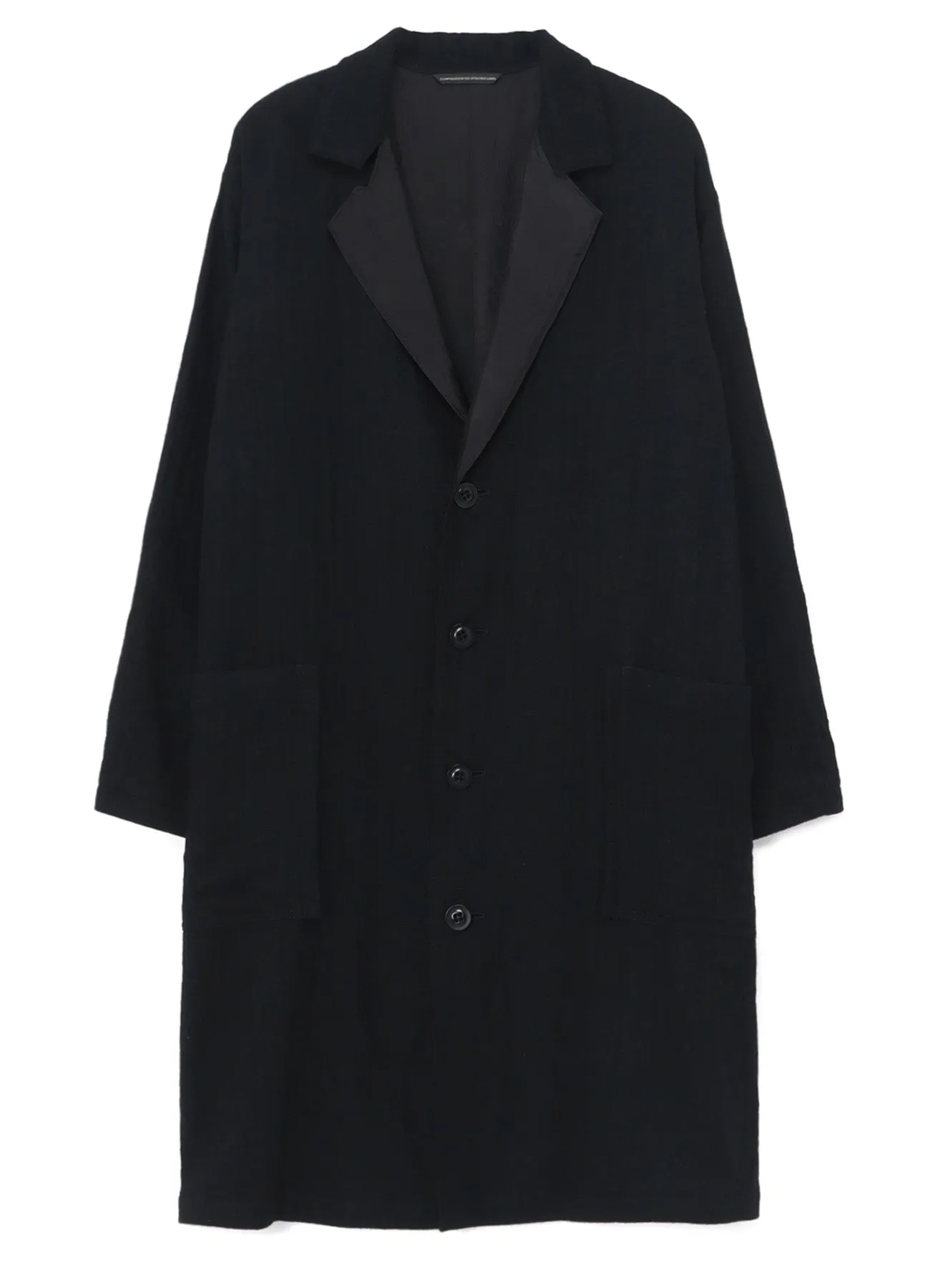 WOOL LONG COLLER JACKET