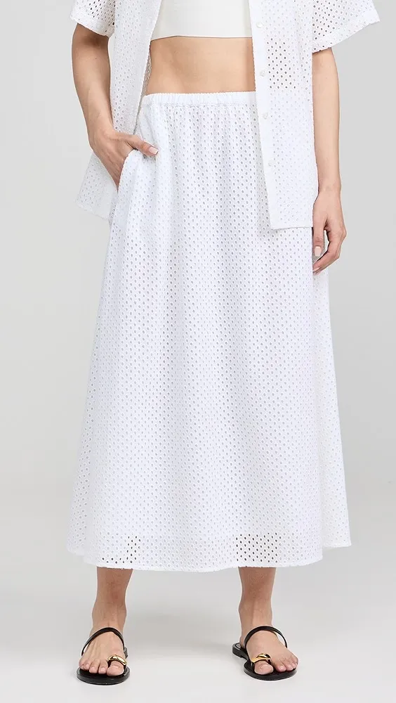 Wyeth   Portola Eyelet Skirt 
