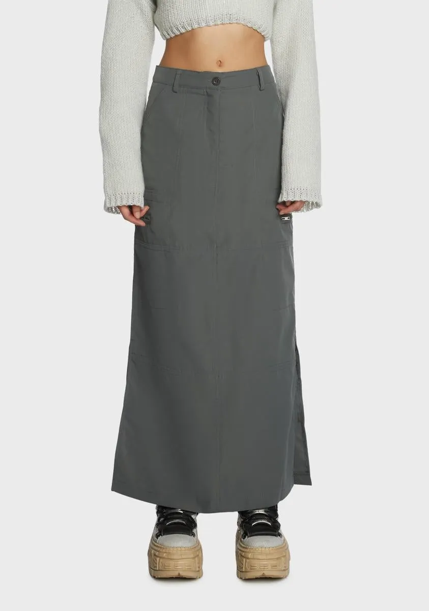 Y2K Dusk Long Skirt-