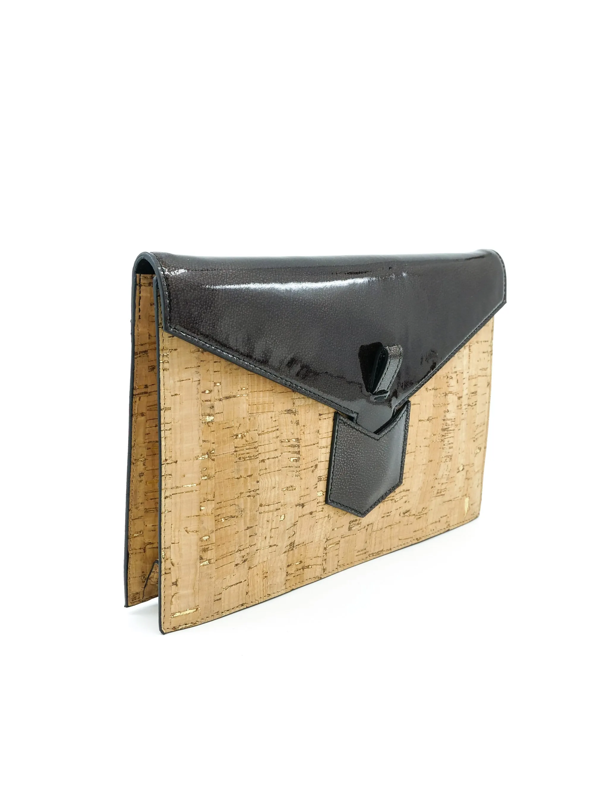 Yves Saint Laurent Cork Clutch