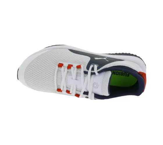 Zapatos de golf PUMA Fusion Grip Zapatos deportivos para hombre con FUSIONFOAM 377527 Blanco o negro